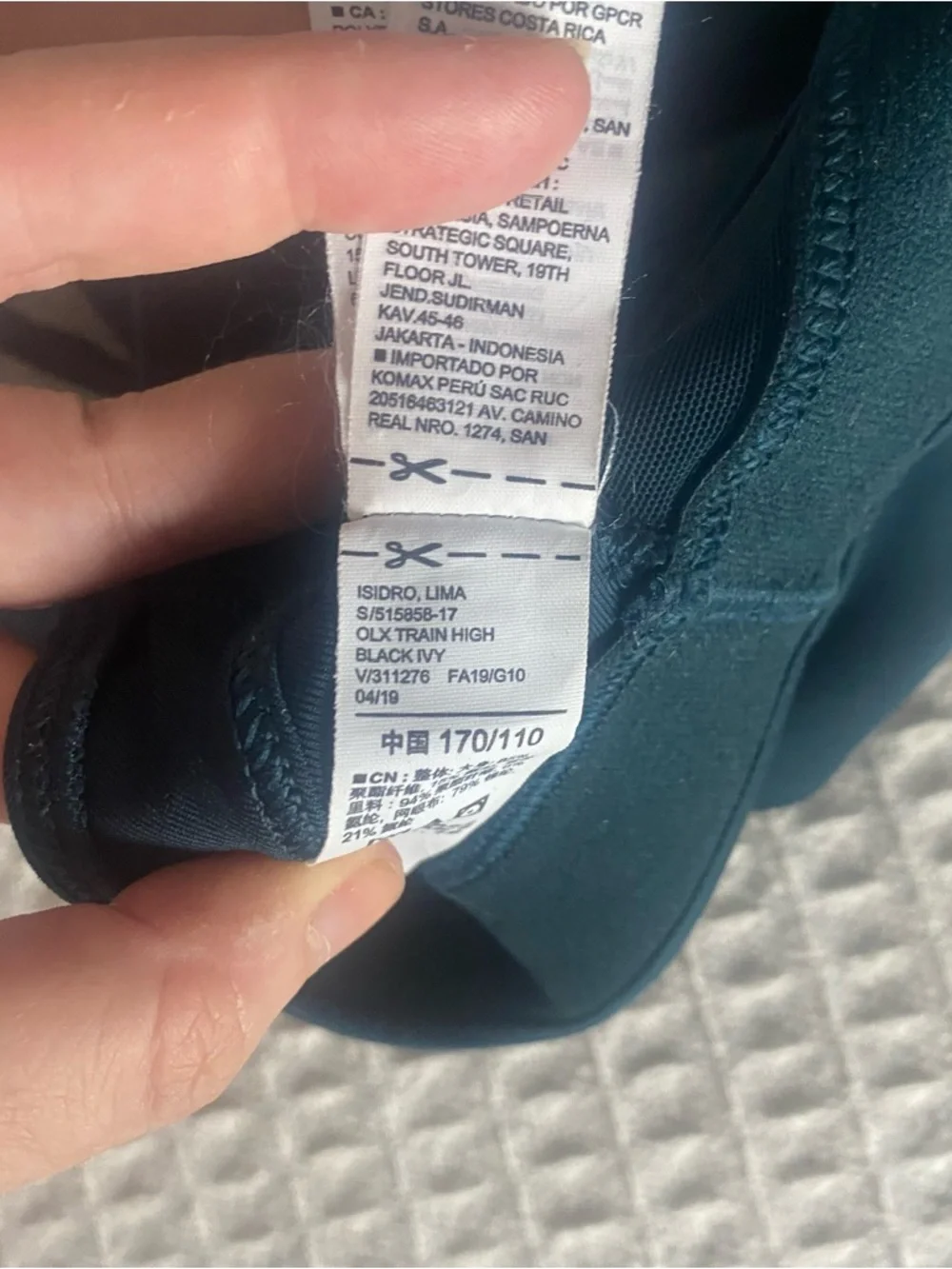 Old Navy Go-Dry XL sports bra in Deep Teal XL